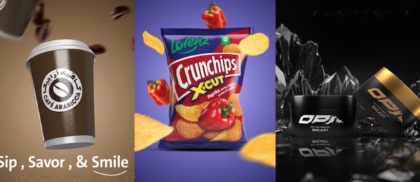 Motion Graphics — product ad creatives